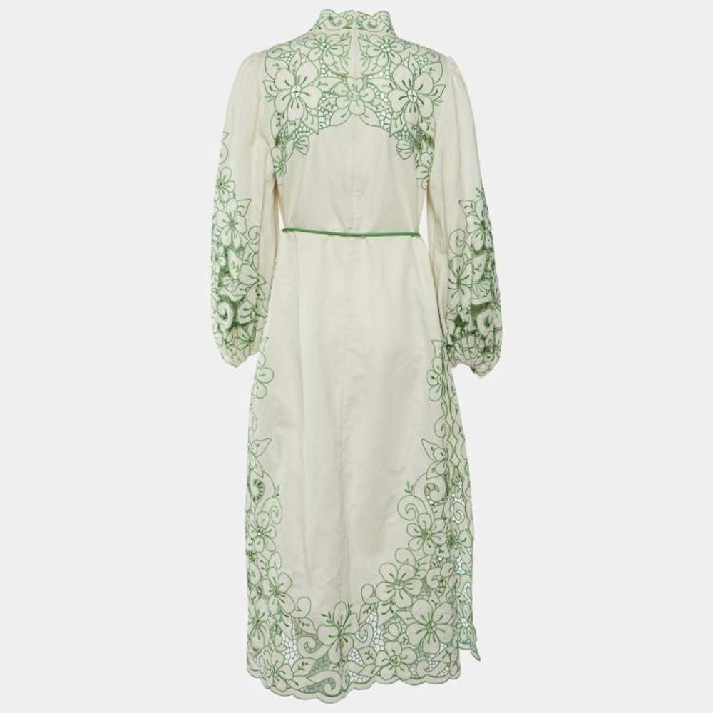 ZIMMERMAN Teddy Floral Midi Dress NWT